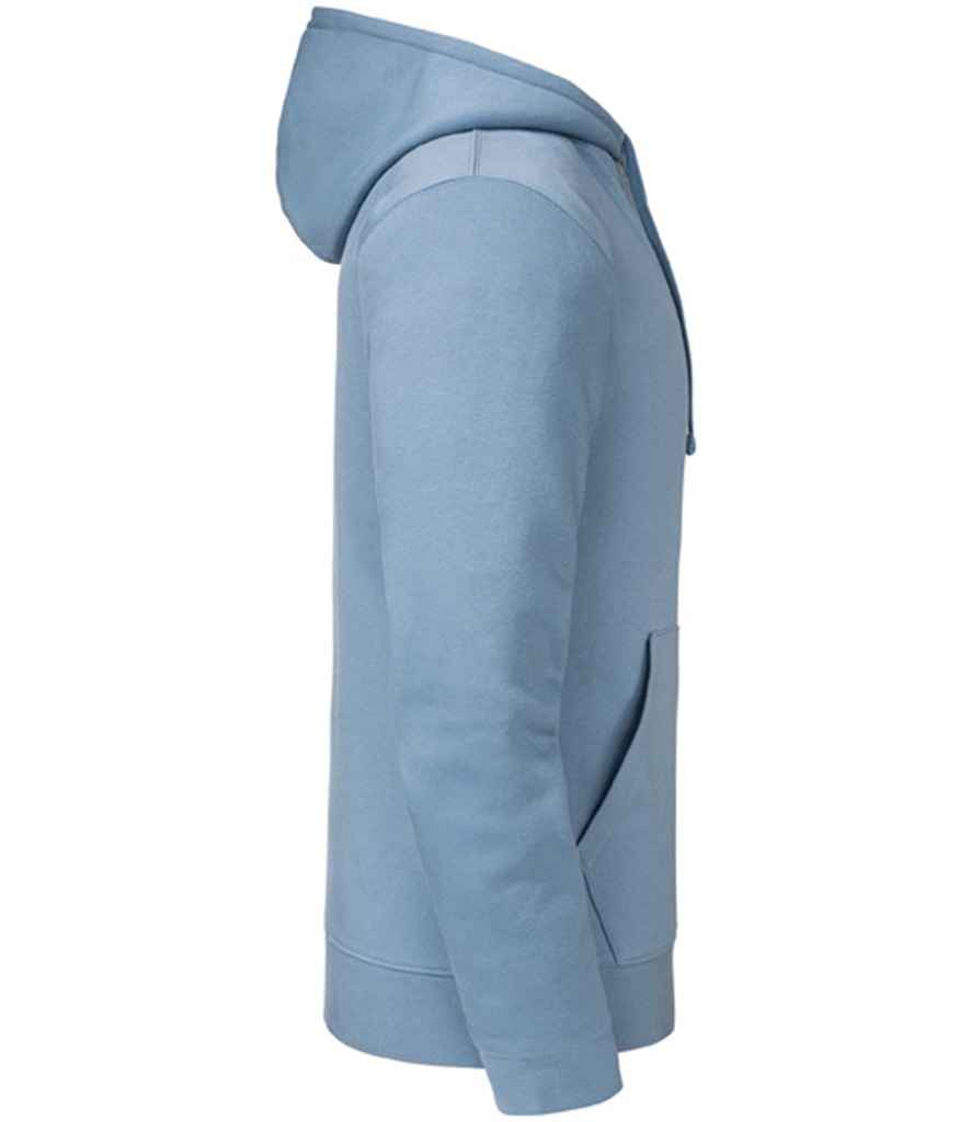 Russell 265M Mineral Blue Right -  Ready to be Embroidered and Printed by Custard Workwear - Cheap Personalised and Customised Workwear in Nottinghamshire, Derbyshire and Leicestershire