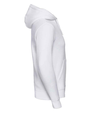 Russell 265M White Left -  Ready to be Embroidered and Printed by Custard Workwear - Cheap Personalised and Customised Workwear in Nottinghamshire, Derbyshire and Leicestershire