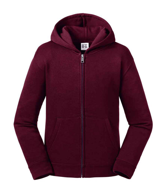 Russell 266B Burgundy Front -  Ready to be Embroidered and Printed by Custard Workwear - Cheap Personalised and Customised Workwear in Nottinghamshire, Derbyshire and Leicestershire