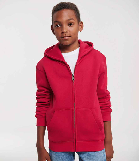 Russell 266B Classic Red Model -  Ready to be Embroidered and Printed by Custard Workwear - Cheap Personalised and Customised Workwear in Nottinghamshire, Derbyshire and Leicestershire