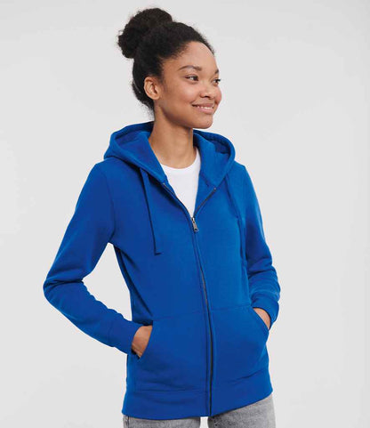 Russell 266F Bright Royal Model -  Ready to be Embroidered and Printed by Custard Workwear - Cheap Personalised and Customised Workwear in Nottinghamshire, Derbyshire and Leicestershire