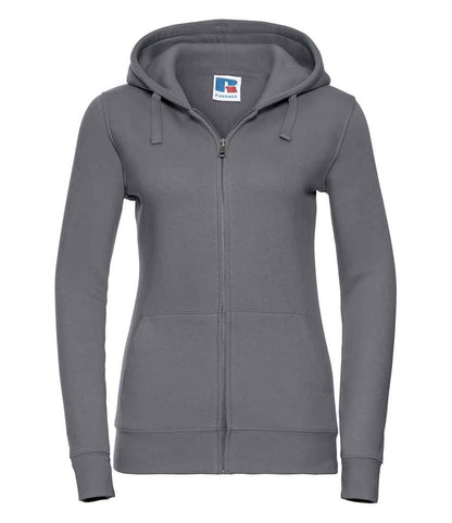 Russell 266F Convoy Grey Front -  Ready to be Embroidered and Printed by Custard Workwear - Cheap Personalised and Customised Workwear in Nottinghamshire, Derbyshire and Leicestershire