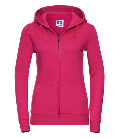 Russell 266F Fuchsia Front -  Ready to be Embroidered and Printed by Custard Workwear - Cheap Personalised and Customised Workwear in Nottinghamshire, Derbyshire and Leicestershire