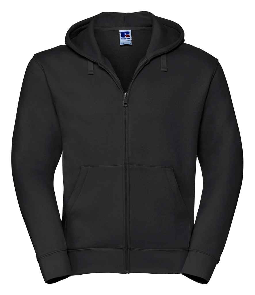 Russell 266M Black Front -  Ready to be Embroidered and Printed by Custard Workwear - Cheap Personalised and Customised Workwear in Nottinghamshire, Derbyshire and Leicestershire