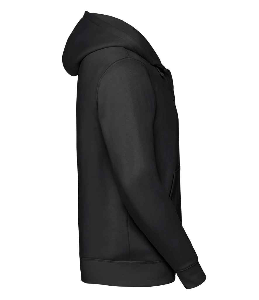 Russell 266M Black Left -  Ready to be Embroidered and Printed by Custard Workwear - Cheap Personalised and Customised Workwear in Nottinghamshire, Derbyshire and Leicestershire