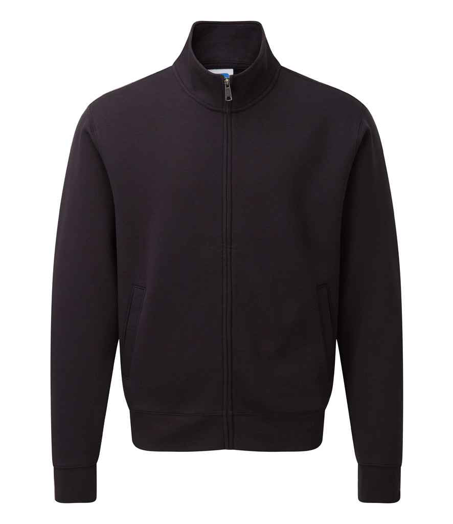 Russell 267M Black Front -  Ready to be Embroidered and Printed by Custard Workwear - Cheap Personalised and Customised Workwear in Nottinghamshire, Derbyshire and Leicestershire