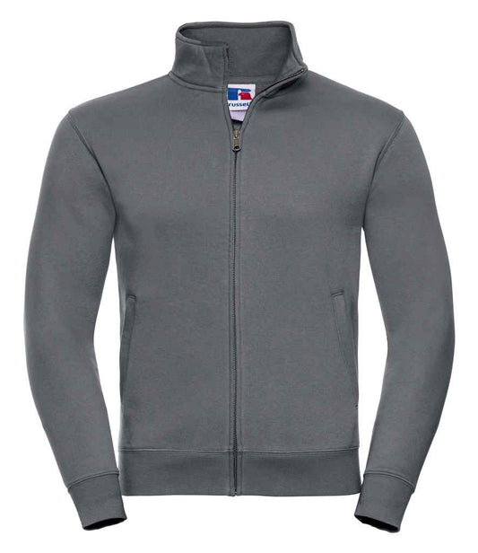 Russell 267M Convoy Grey Front -  Ready to be Embroidered and Printed by Custard Workwear - Cheap Personalised and Customised Workwear in Nottinghamshire, Derbyshire and Leicestershire