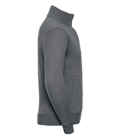 Russell 267M Convoy Grey Left -  Ready to be Embroidered and Printed by Custard Workwear - Cheap Personalised and Customised Workwear in Nottinghamshire, Derbyshire and Leicestershire