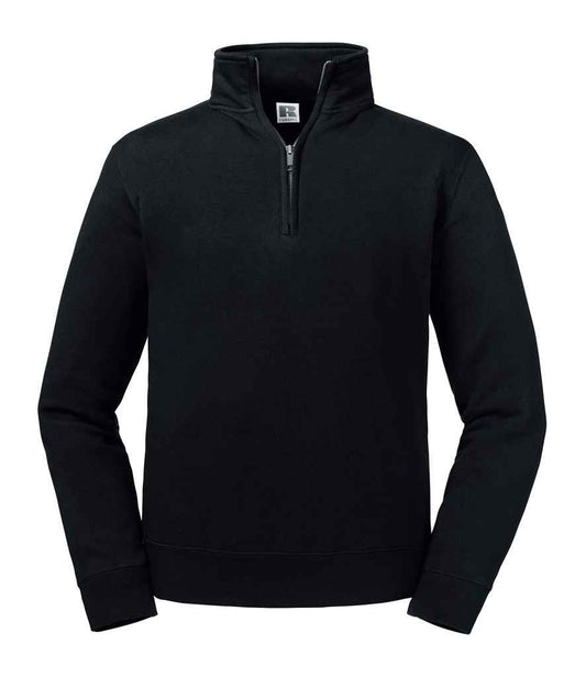 Russell 270M Black Front -  Ready to be Embroidered and Printed by Custard Workwear - Cheap Personalised and Customised Workwear in Nottinghamshire, Derbyshire and Leicestershire