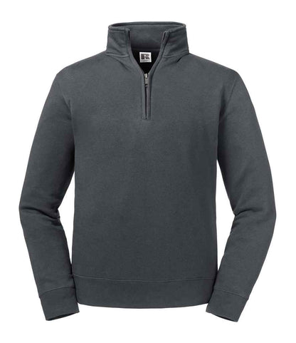 Russell 270M Convoy Grey Front -  Ready to be Embroidered and Printed by Custard Workwear - Cheap Personalised and Customised Workwear in Nottinghamshire, Derbyshire and Leicestershire