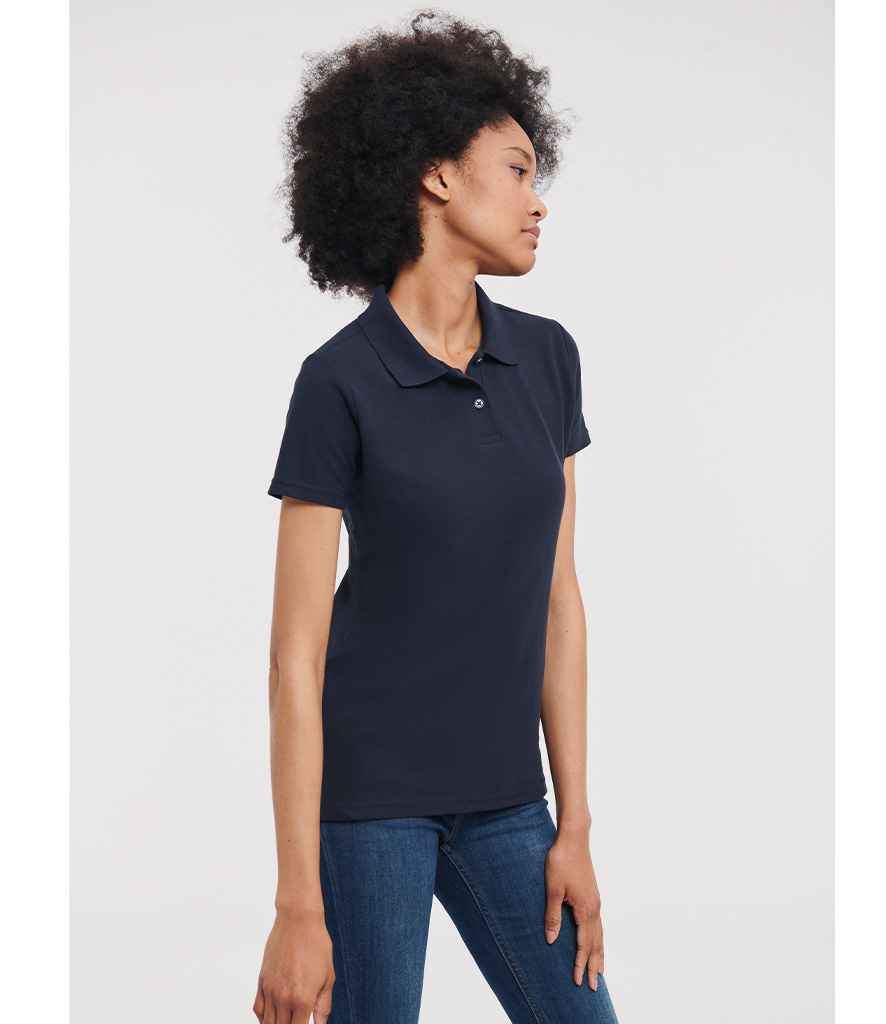 Russell 539F Black Model -  Ready to be Embroidered and Printed by Custard Workwear - Cheap Personalised and Customised Workwear in Nottinghamshire, Derbyshire and Leicestershire