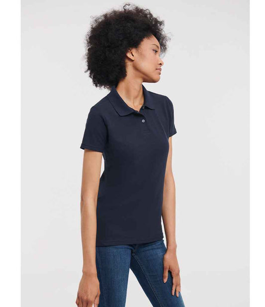 Russell 539F Black Model -  Ready to be Embroidered and Printed by Custard Workwear - Cheap Personalised and Customised Workwear in Nottinghamshire, Derbyshire and Leicestershire