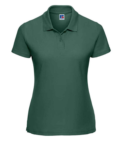 Russell 539F Bottle Green Front -  Ready to be Embroidered and Printed by Custard Workwear - Cheap Personalised and Customised Workwear in Nottinghamshire, Derbyshire and Leicestershire
