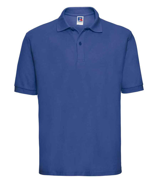 Russell 539M Bright Royal Front -  Ready to be Embroidered and Printed by Custard Workwear - Cheap Personalised and Customised Workwear in Nottinghamshire, Derbyshire and Leicestershire