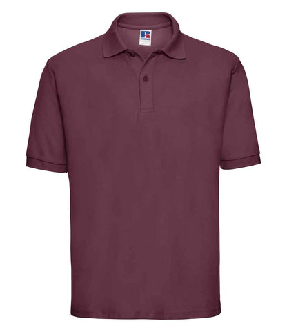 Russell 539M Burgundy Front -  Ready to be Embroidered and Printed by Custard Workwear - Cheap Personalised and Customised Workwear in Nottinghamshire, Derbyshire and Leicestershire