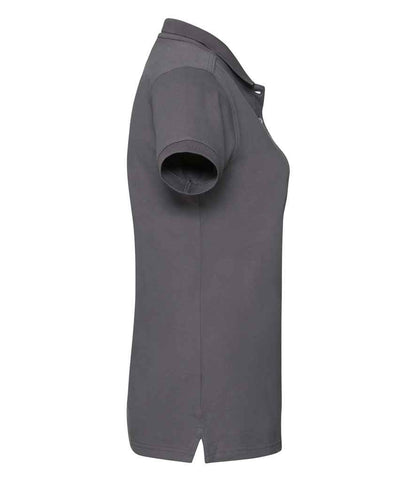 Russell 566F Convoy Grey Right -  Ready to be Embroidered and Printed by Custard Workwear - Cheap Personalised and Customised Workwear in Nottinghamshire, Derbyshire and Leicestershire