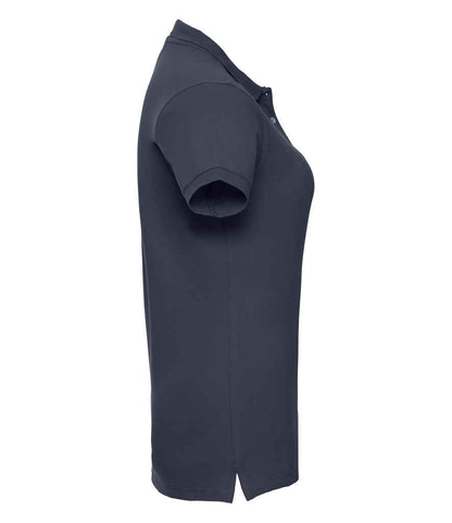 Russell 566F French Navy Right -  Ready to be Embroidered and Printed by Custard Workwear - Cheap Personalised and Customised Workwear in Nottinghamshire, Derbyshire and Leicestershire