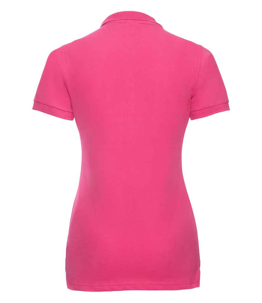 Russell 566F Fuchsia Back -  Ready to be Embroidered and Printed by Custard Workwear - Cheap Personalised and Customised Workwear in Nottinghamshire, Derbyshire and Leicestershire