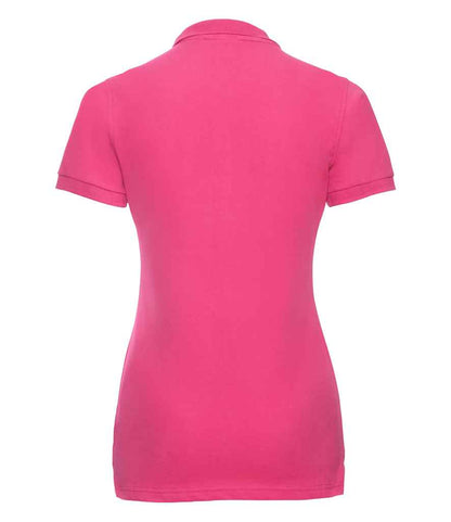 Russell 566F Fuchsia Back -  Ready to be Embroidered and Printed by Custard Workwear - Cheap Personalised and Customised Workwear in Nottinghamshire, Derbyshire and Leicestershire