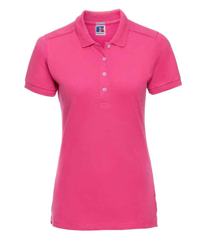Russell 566F Fuchsia Front -  Ready to be Embroidered and Printed by Custard Workwear - Cheap Personalised and Customised Workwear in Nottinghamshire, Derbyshire and Leicestershire