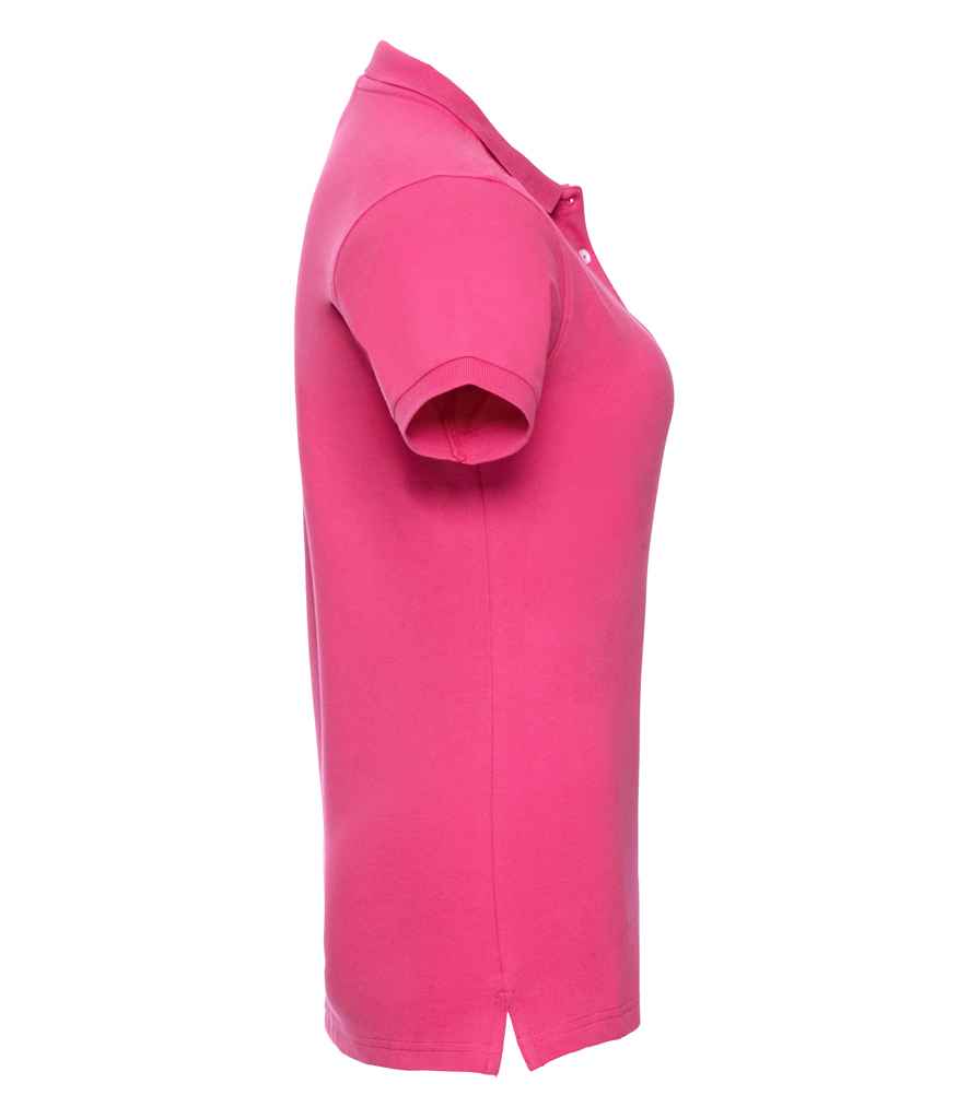 Russell 566F Fuchsia Right -  Ready to be Embroidered and Printed by Custard Workwear - Cheap Personalised and Customised Workwear in Nottinghamshire, Derbyshire and Leicestershire