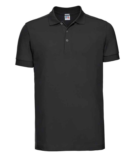 Russell 566M Black Front -  Ready to be Embroidered and Printed by Custard Workwear - Cheap Personalised and Customised Workwear in Nottinghamshire, Derbyshire and Leicestershire