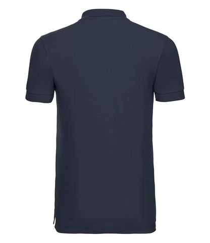 Russell 566M French Navy Back -  Ready to be Embroidered and Printed by Custard Workwear - Cheap Personalised and Customised Workwear in Nottinghamshire, Derbyshire and Leicestershire