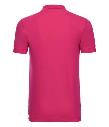Russell 566M Fuchsia Back -  Ready to be Embroidered and Printed by Custard Workwear - Cheap Personalised and Customised Workwear in Nottinghamshire, Derbyshire and Leicestershire