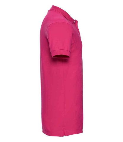 Russell 566M Fuchsia Right -  Ready to be Embroidered and Printed by Custard Workwear - Cheap Personalised and Customised Workwear in Nottinghamshire, Derbyshire and Leicestershire
