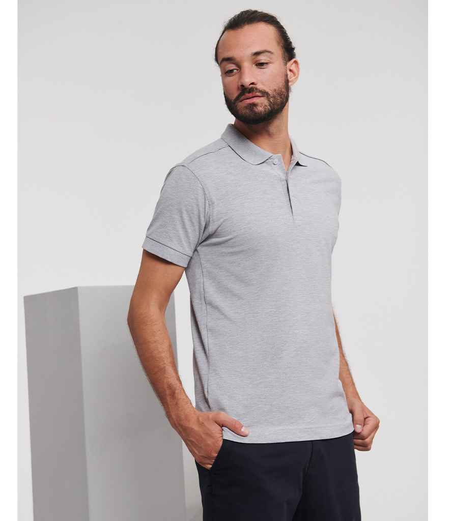 Russell 566M Light Oxford Model -  Ready to be Embroidered and Printed by Custard Workwear - Cheap Personalised and Customised Workwear in Nottinghamshire, Derbyshire and Leicestershire