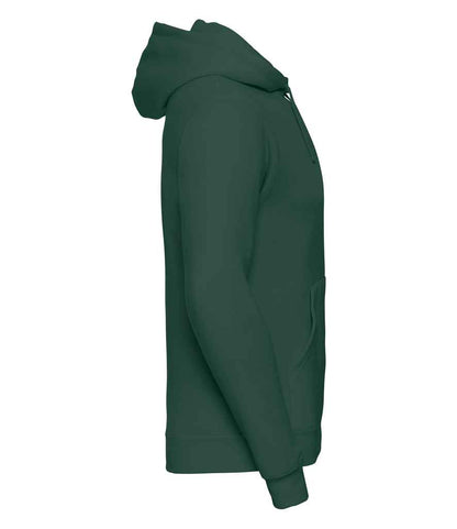 Russell 575M Bottle Green Right -  Ready to be Embroidered and Printed by Custard Workwear - Cheap Personalised and Customised Workwear in Nottinghamshire, Derbyshire and Leicestershire