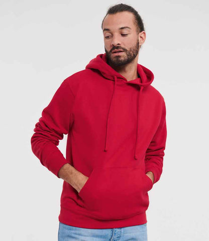 Russell 575M Classic Red Model -  Ready to be Embroidered and Printed by Custard Workwear - Cheap Personalised and Customised Workwear in Nottinghamshire, Derbyshire and Leicestershire