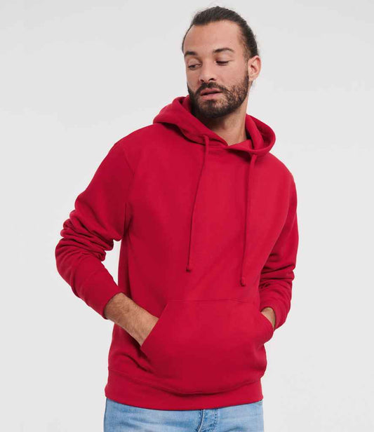 Russell 575M Classic Red Model -  Ready to be Embroidered and Printed by Custard Workwear - Cheap Personalised and Customised Workwear in Nottinghamshire, Derbyshire and Leicestershire