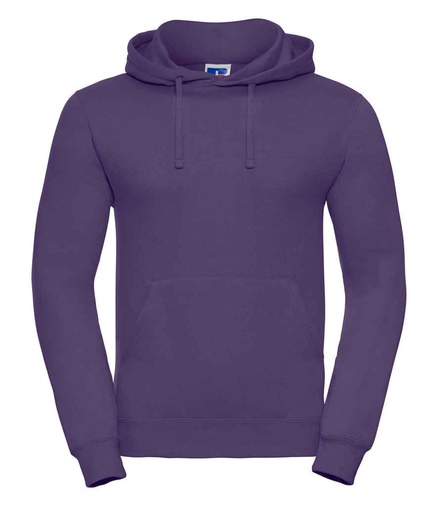 Russell 575M Purple Front -  Ready to be Embroidered and Printed by Custard Workwear - Cheap Personalised and Customised Workwear in Nottinghamshire, Derbyshire and Leicestershire
