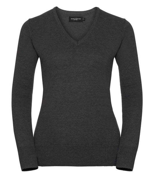 Russell 710F Charcoal Marl Front -  Ready to be Embroidered by Custard Workwear - Cheap Personalised and Customised Workwear in Nottinghamshire, Derbyshire and Leicestershire