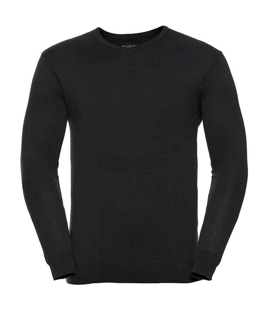 Russell 710M Black Front -  Ready to be Embroidered by Custard Workwear - Cheap Personalised and Customised Workwear in Nottinghamshire, Derbyshire and Leicestershire
