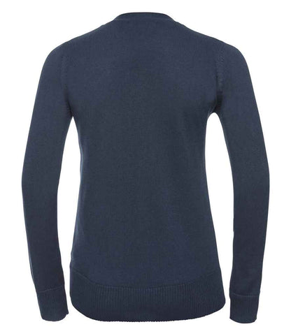 Russell 715F French Navy Back -  Ready to be Embroidered by Custard Workwear - Cheap Personalised and Customised Workwear in Nottinghamshire, Derbyshire and Leicestershire