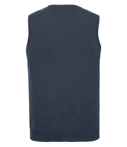 Russell 716M French Navy Back -  Ready to be Embroidered by Custard Workwear - Cheap Personalised and Customised Workwear in Nottinghamshire, Derbyshire and Leicestershire