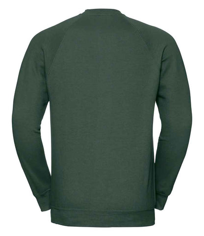 Russell 762M Bottle Green Back -  Ready to be Embroidered and Printed by Custard Workwear - Cheap Personalised and Customised Workwear in Nottinghamshire, Derbyshire and Leicestershire