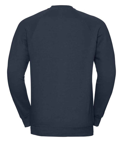 Russell 762M French Navy Back -  Ready to be Embroidered and Printed by Custard Workwear - Cheap Personalised and Customised Workwear in Nottinghamshire, Derbyshire and Leicestershire