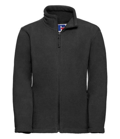 Russell 870B Black Front -  Ready to be Embroidered by Custard Workwear - Cheap Personalised and Customised Workwear in Nottinghamshire, Derbyshire and Leicestershire