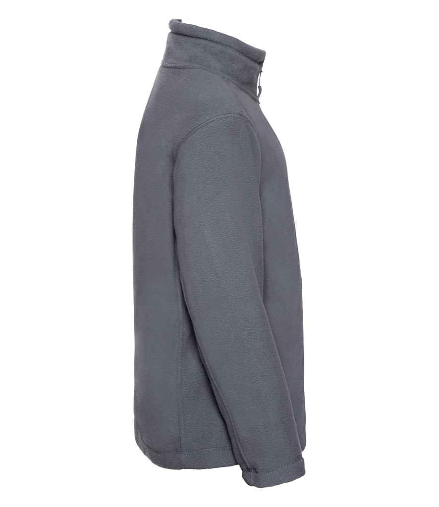 Russell 870B Convoy Grey Right -  Ready to be Embroidered by Custard Workwear - Cheap Personalised and Customised Workwear in Nottinghamshire, Derbyshire and Leicestershire