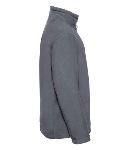 Russell 870B Convoy Grey Right -  Ready to be Embroidered by Custard Workwear - Cheap Personalised and Customised Workwear in Nottinghamshire, Derbyshire and Leicestershire