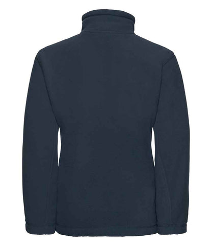 Russell 870B French Navy Back -  Ready to be Embroidered by Custard Workwear - Cheap Personalised and Customised Workwear in Nottinghamshire, Derbyshire and Leicestershire
