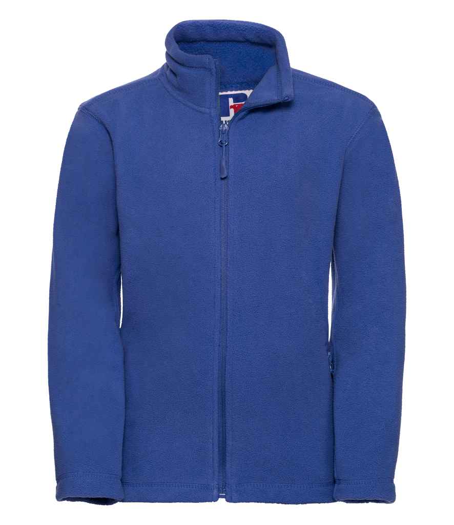 Russell 870B Royal Blue Front -  Ready to be Embroidered by Custard Workwear - Cheap Personalised and Customised Workwear in Nottinghamshire, Derbyshire and Leicestershire