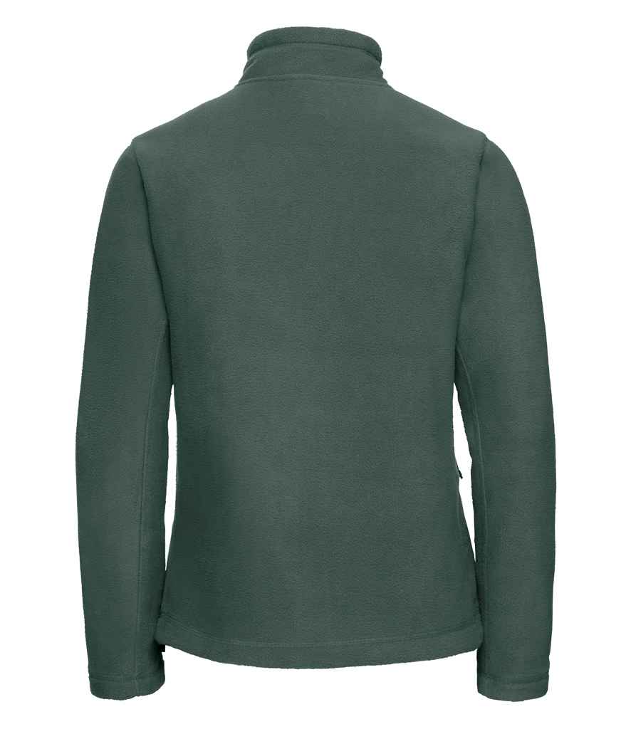 Russell 870F Bottle Green Back -  Ready to be Embroidered by Custard Workwear - Cheap Personalised and Customised Workwear in Nottinghamshire, Derbyshire and Leicestershire