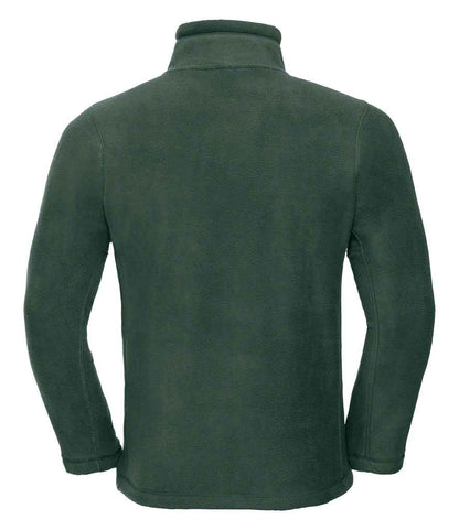 Russell 870M Bottle Green Back -  Ready to be Embroidered by Custard Workwear - Cheap Personalised and Customised Workwear in Nottinghamshire, Derbyshire and Leicestershire