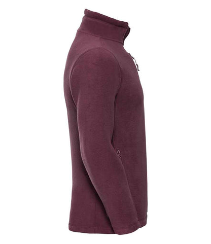 Russell 870M Burgundy Right -  Ready to be Embroidered by Custard Workwear - Cheap Personalised and Customised Workwear in Nottinghamshire, Derbyshire and Leicestershire