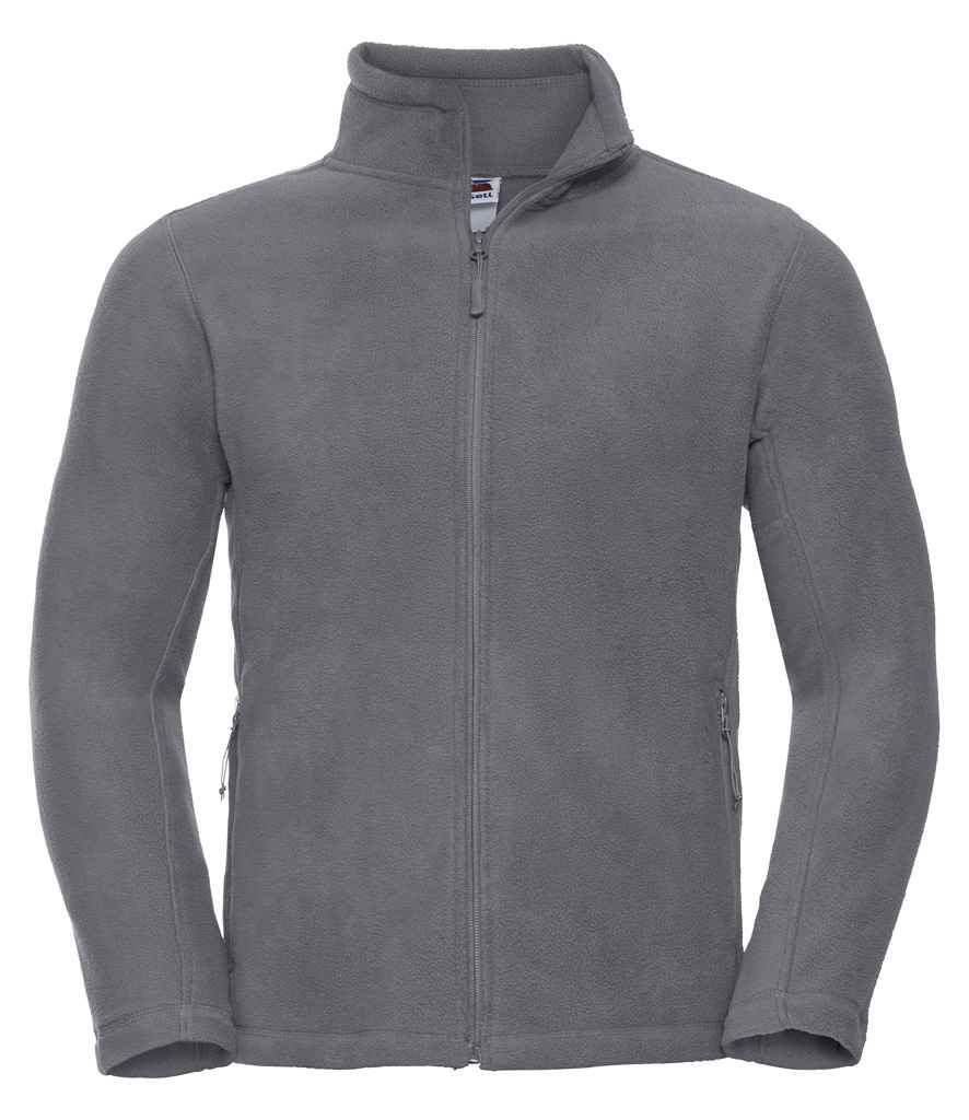 Russell 870M Convoy Grey Front -  Ready to be Embroidered by Custard Workwear - Cheap Personalised and Customised Workwear in Nottinghamshire, Derbyshire and Leicestershire