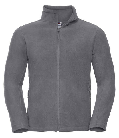 Russell 870M Convoy Grey Front -  Ready to be Embroidered by Custard Workwear - Cheap Personalised and Customised Workwear in Nottinghamshire, Derbyshire and Leicestershire